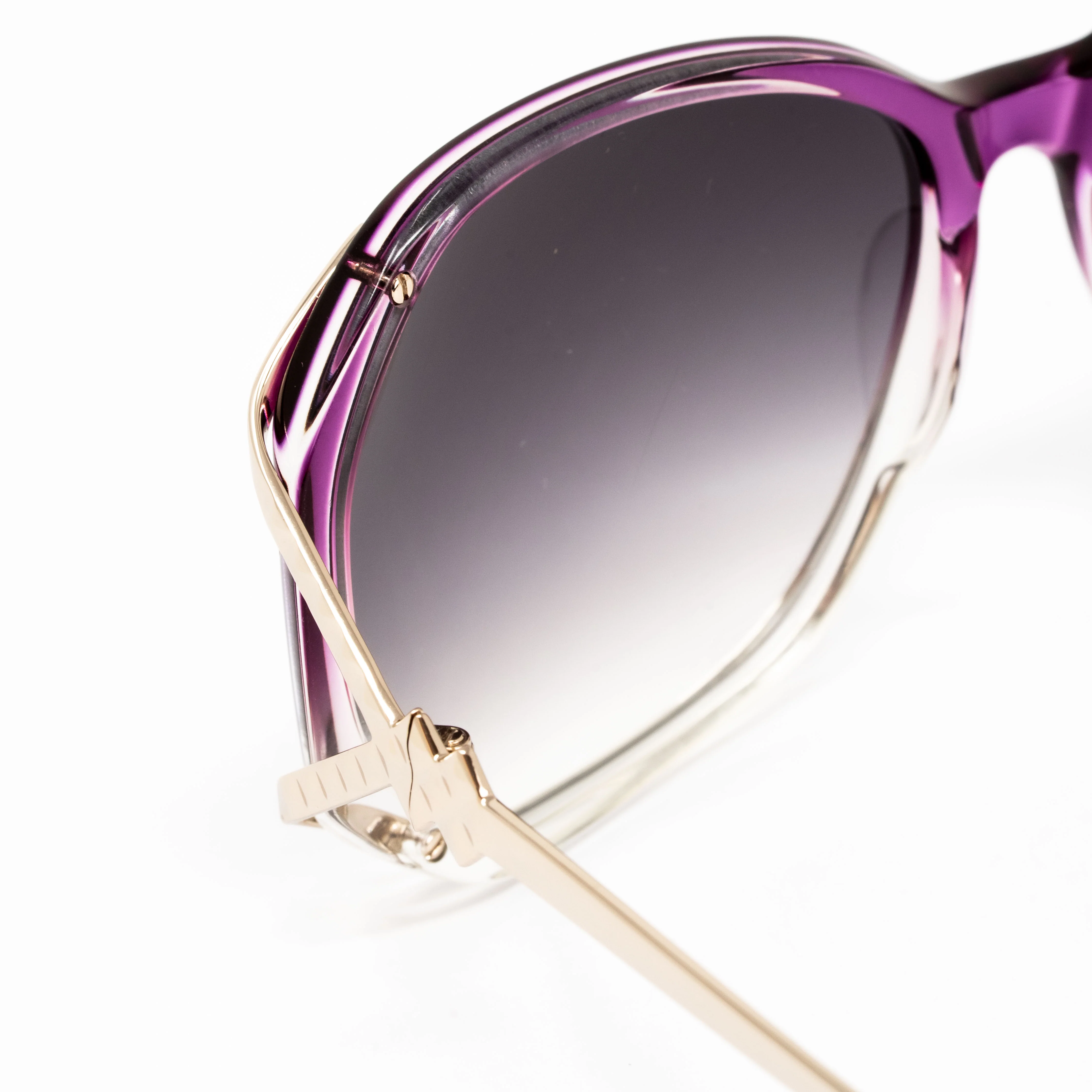 Matthew Williamson x Linda Farrow Purple Sunglasses - Image 4