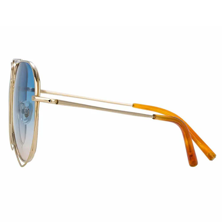 Matthew Williamson x Linda Farrow Blue Sunglasses - Image 3