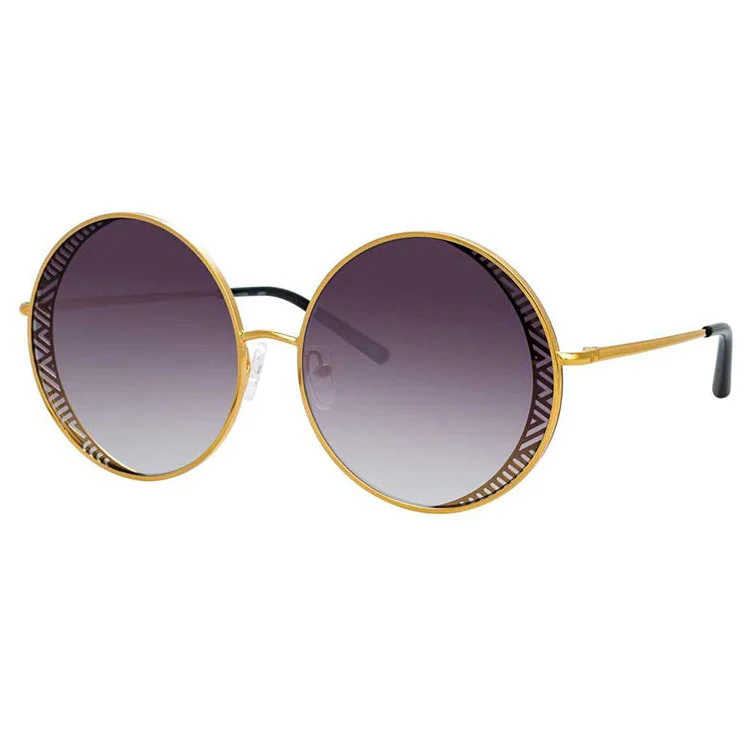 Matthew Williamson x Linda Farrow Gold Sunglasses