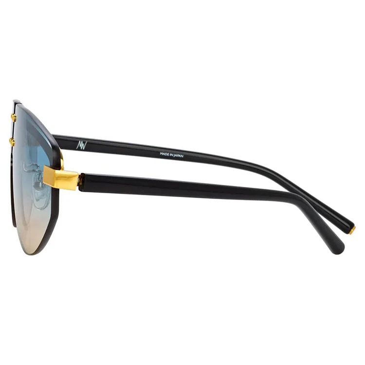 Matthew Williamson x Linda Farrow Blue Sunglasses - Image 3