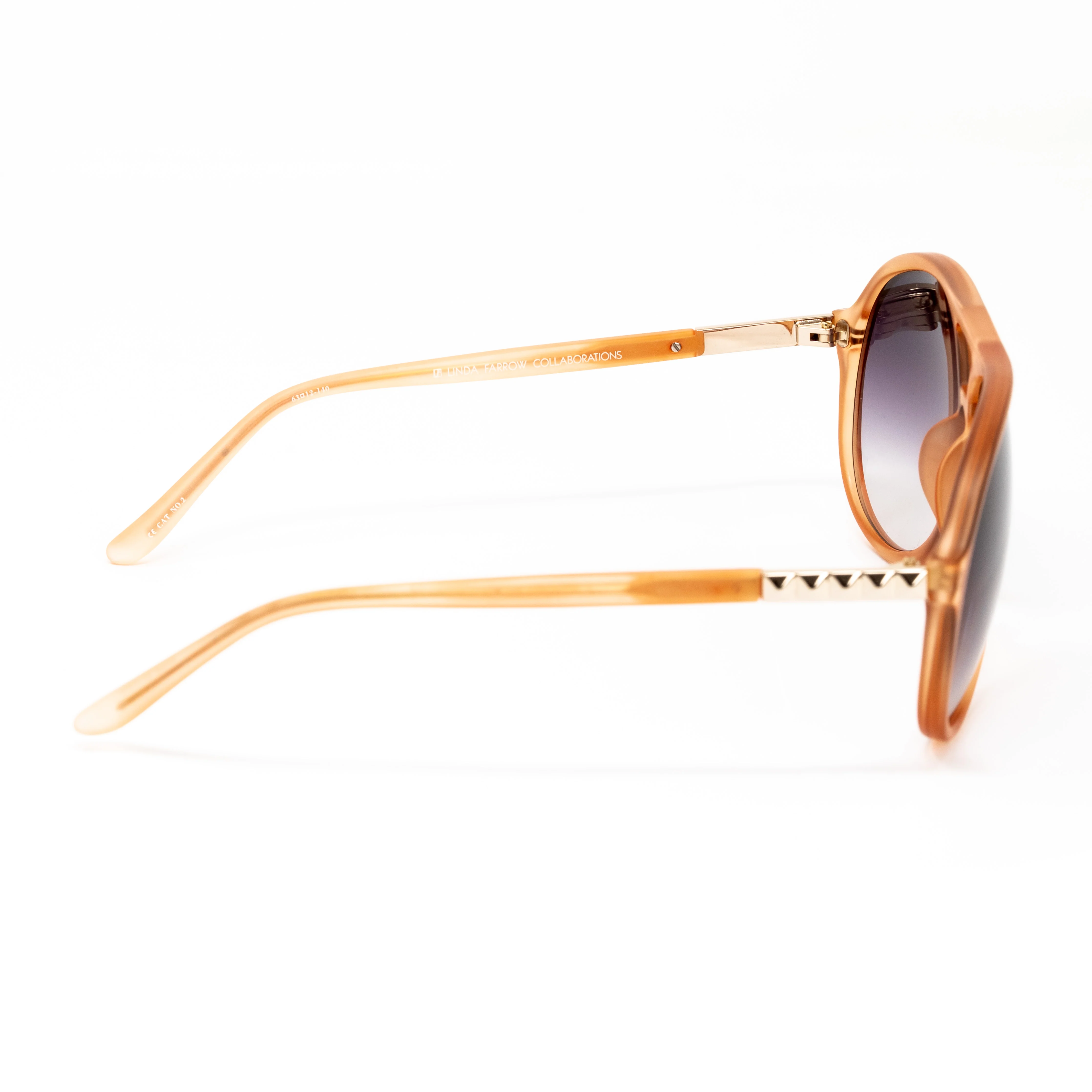Matthew Williamson x Linda Farrow Orange Sunglasses - Image 3