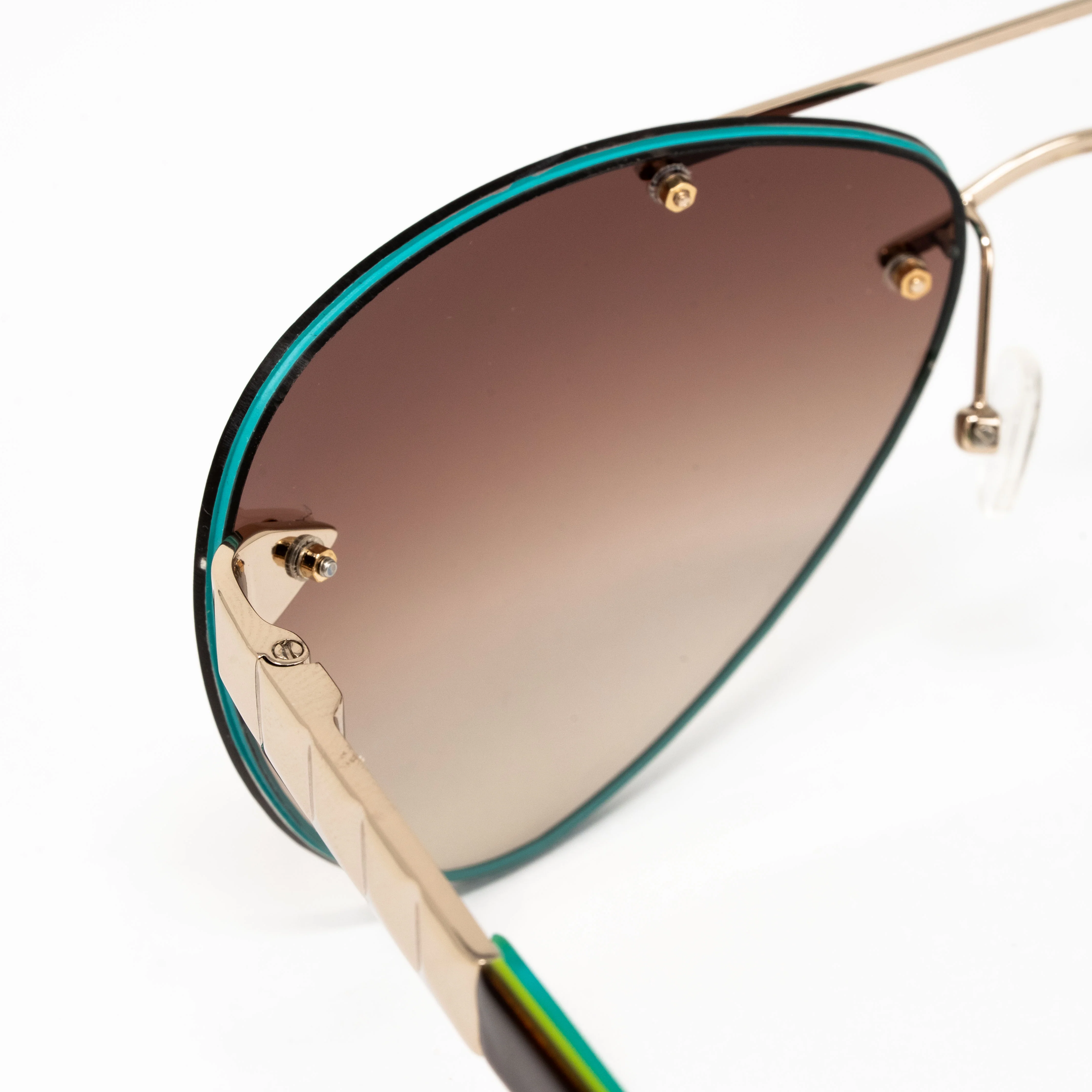 Matthew Williamson x Linda Farrow Brown Sunglasses - Image 4