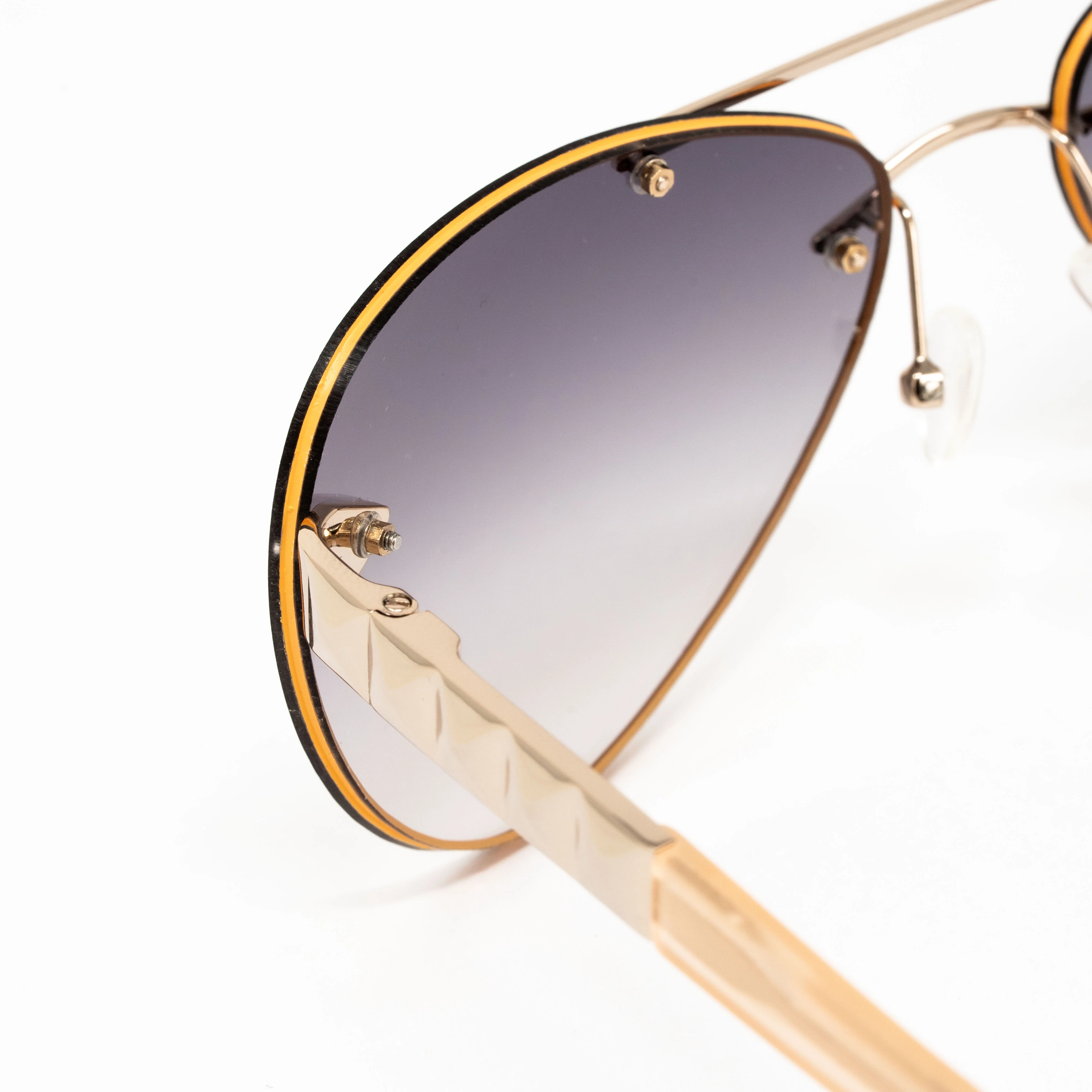 Matthew Williamson x Linda Farrow Gold Sunglasses - Image 4