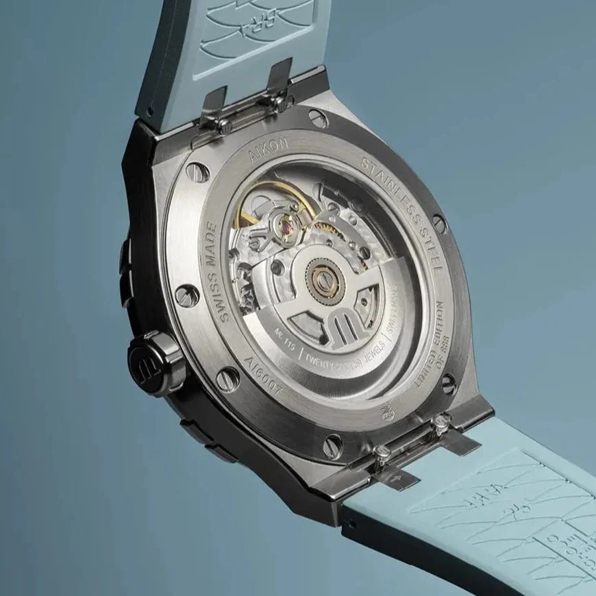 Maurice Lacroix Aikon Automatic Limited Summer Edition Turquoise Watch - Image 3