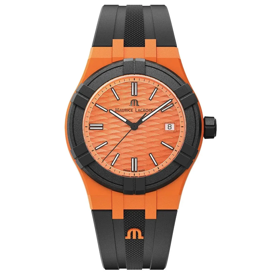 Maurice Lacroix AIKON #tide Orange Watch
