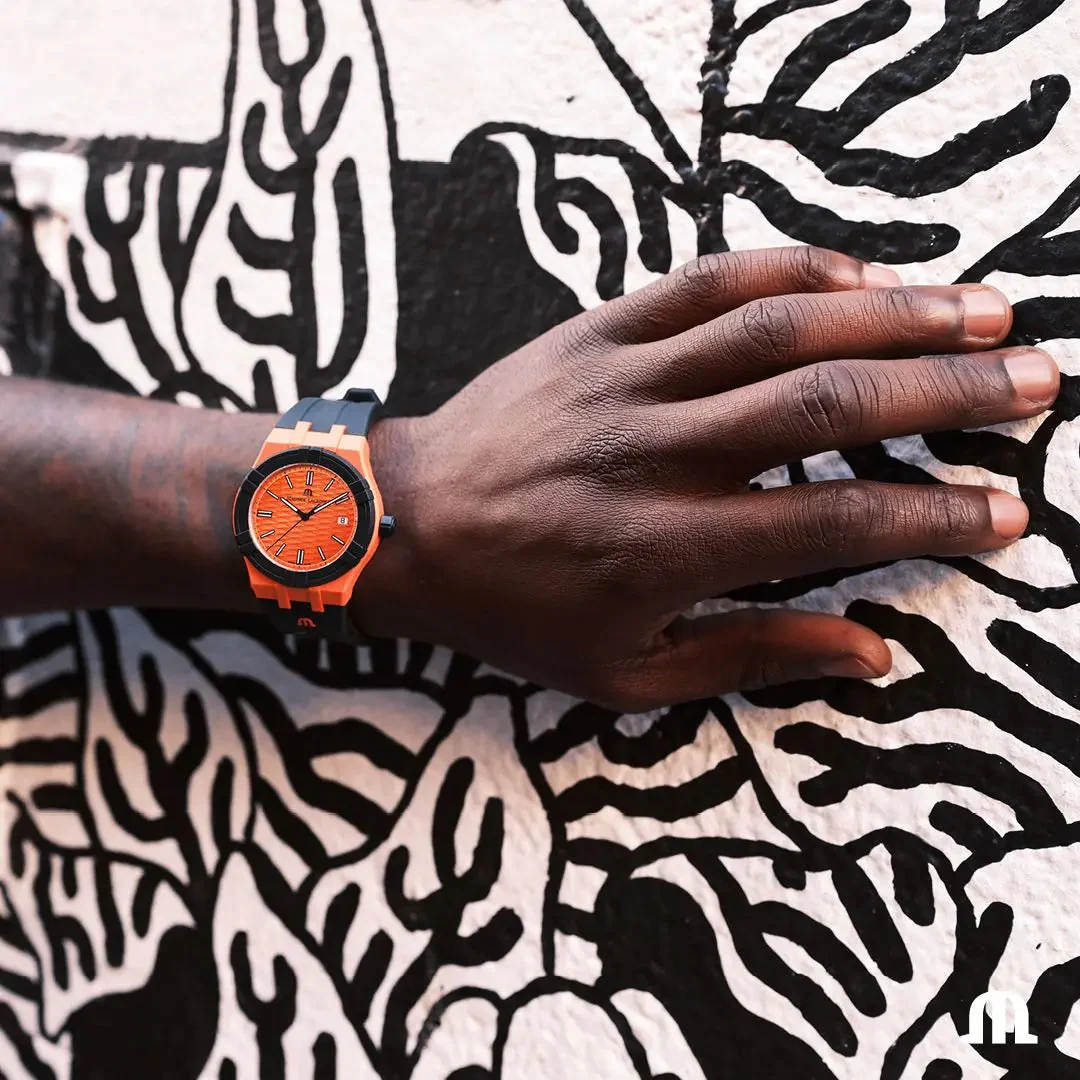 Maurice Lacroix AIKON #tide Orange Watch - Image 4