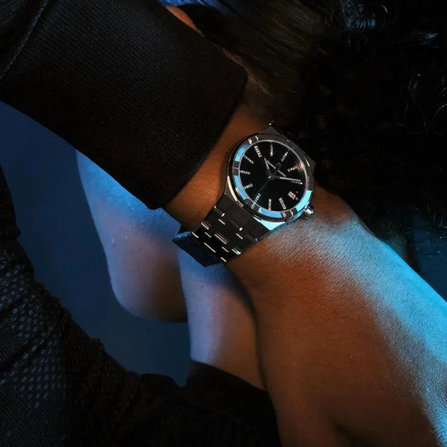 Maurice Lacroix Ladies Black Diamond Aikon Watch - Image 2