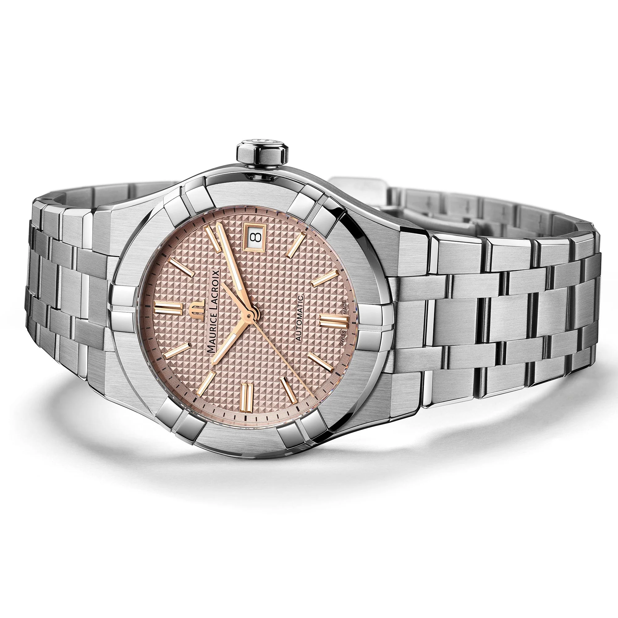 Maurice Lacroix Men's Brown Aikon Automatic Watch - Image 2