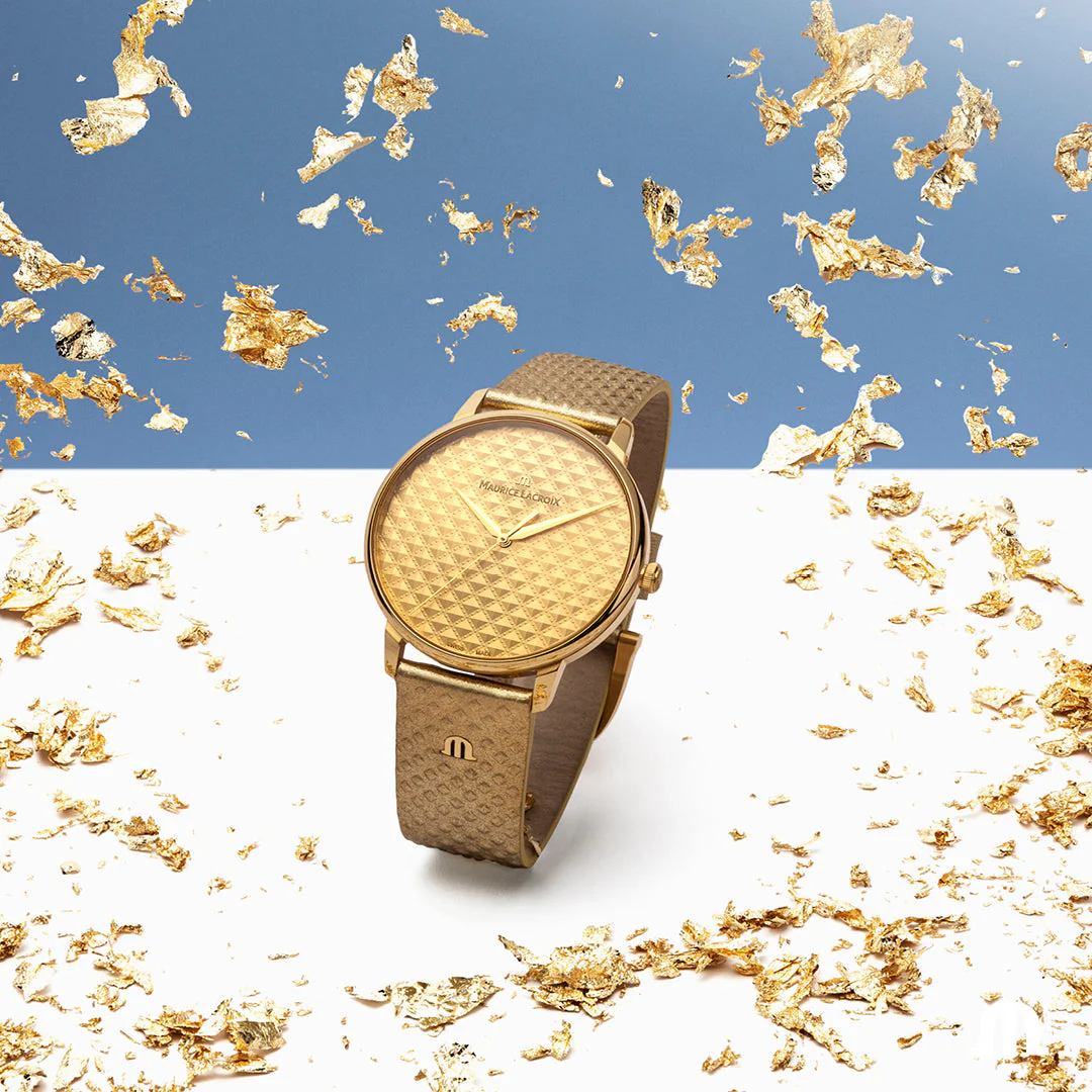 Maurice Lacroix Men's Gold Eliros Quartz Watch - Image 2
