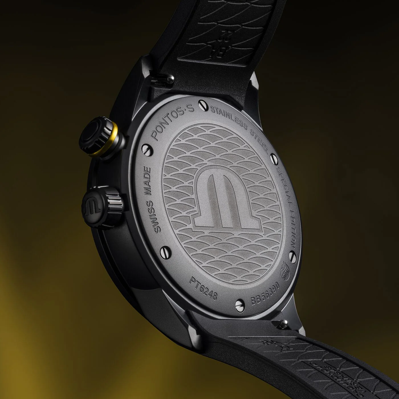 Maurice Lacroix Pontos S Diver Men's Black Special Edition Watch - Image 3