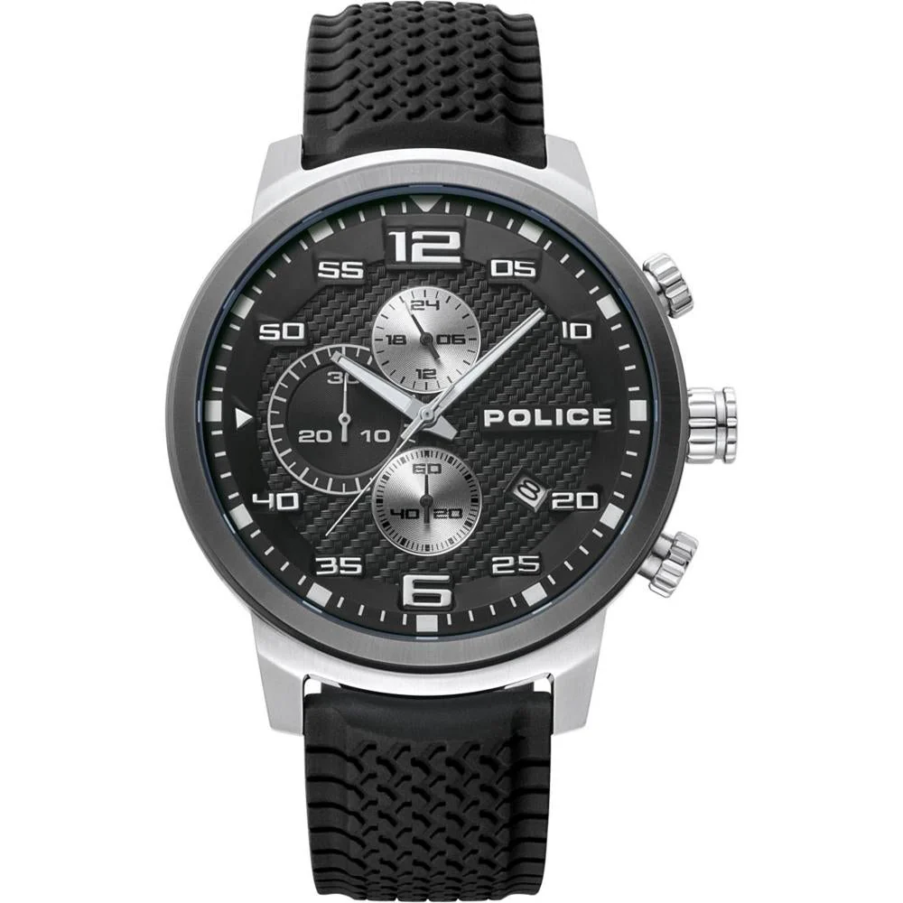 Police Black Bromo Watch