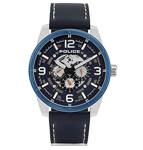 Police Blue Lawrence Watch