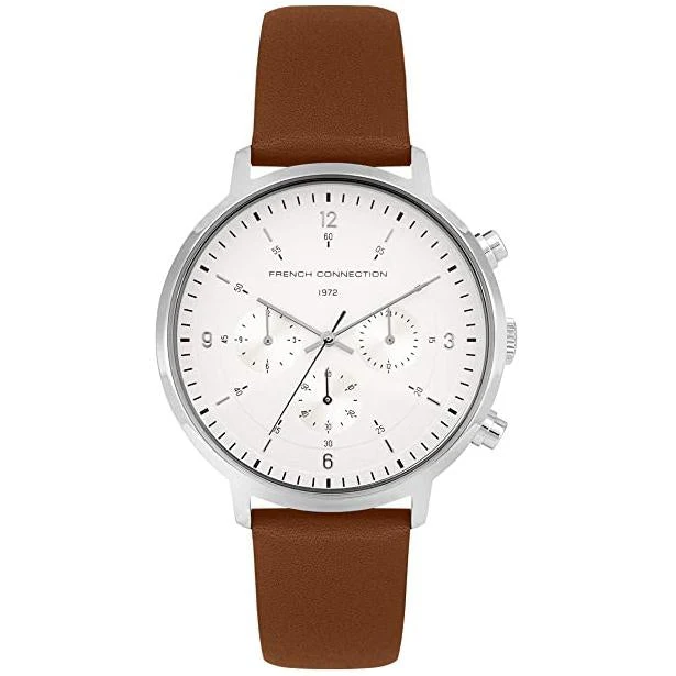 French Connection Men's Original Brown Chronograph Watch