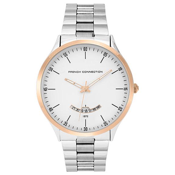 French Connection Men's Original Silver Watch