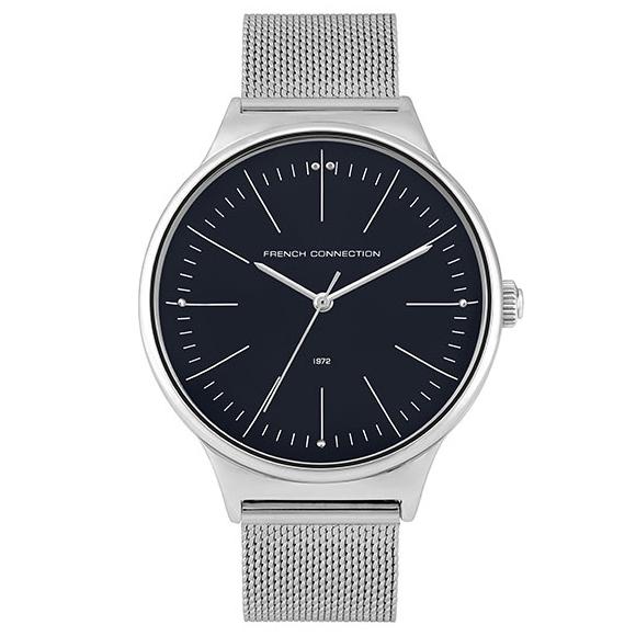 French Connection Men's Original Silver Watch