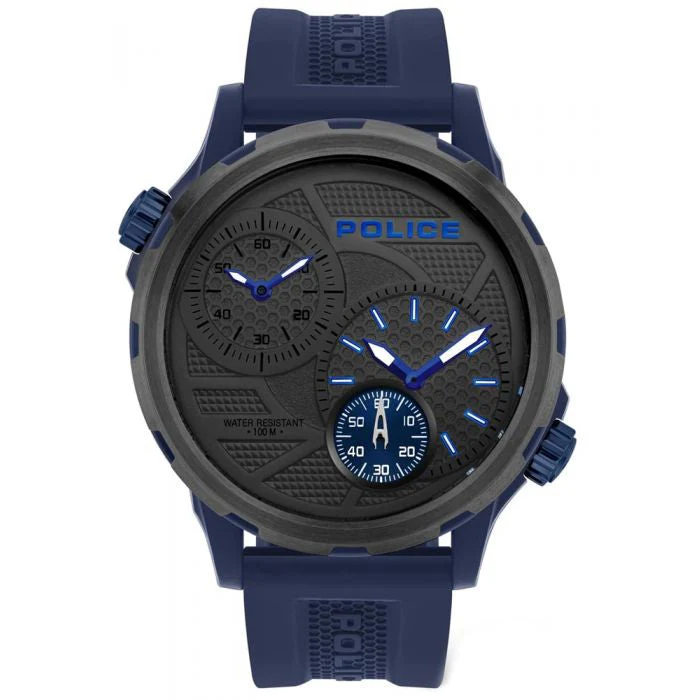 Police Blue Quito Watch