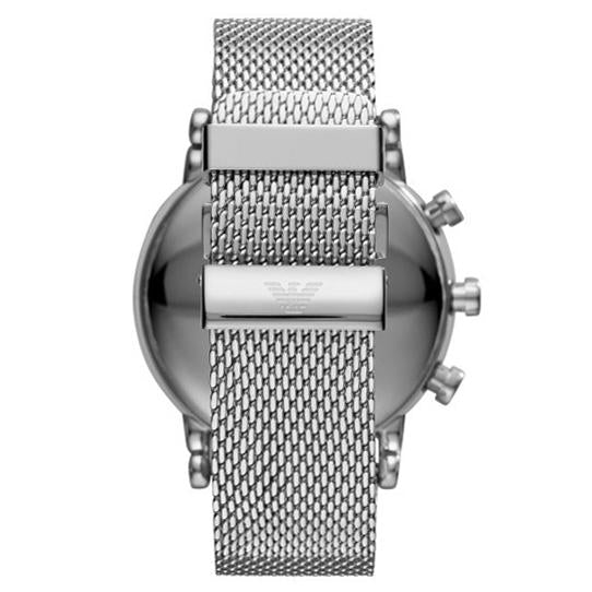 Emporio Armani Men's Aviator Silver Watch - Image 2