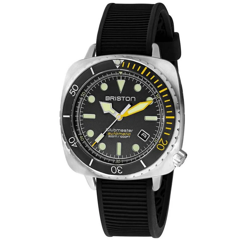 Briston Black Diver Pro Automatic Watch