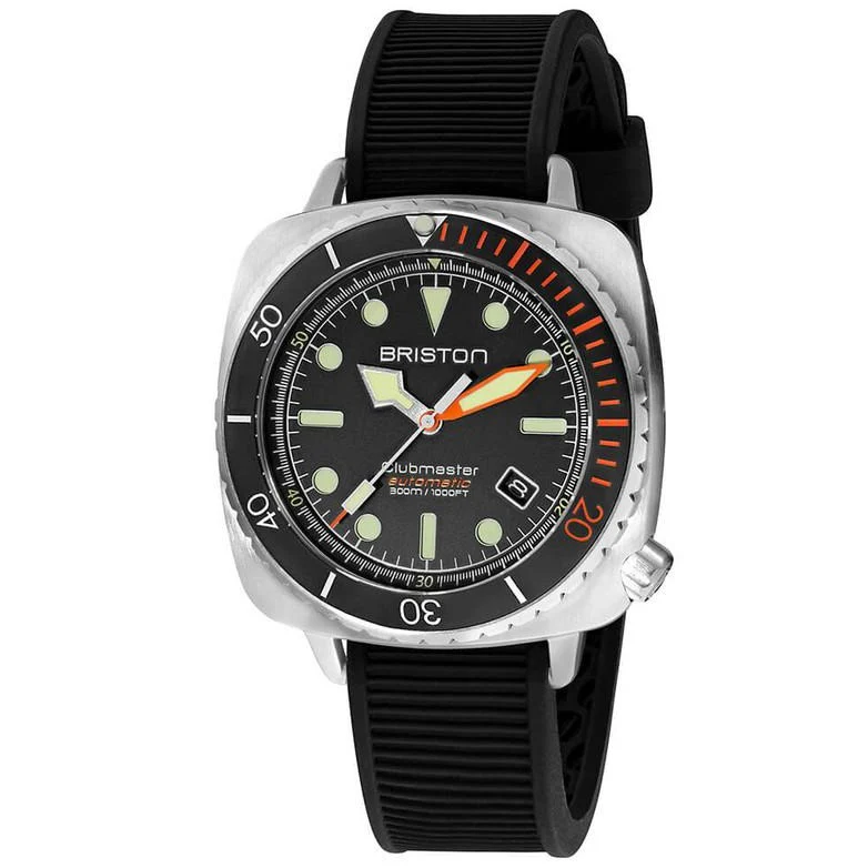 Briston Black Diver Pro Automatic Watch