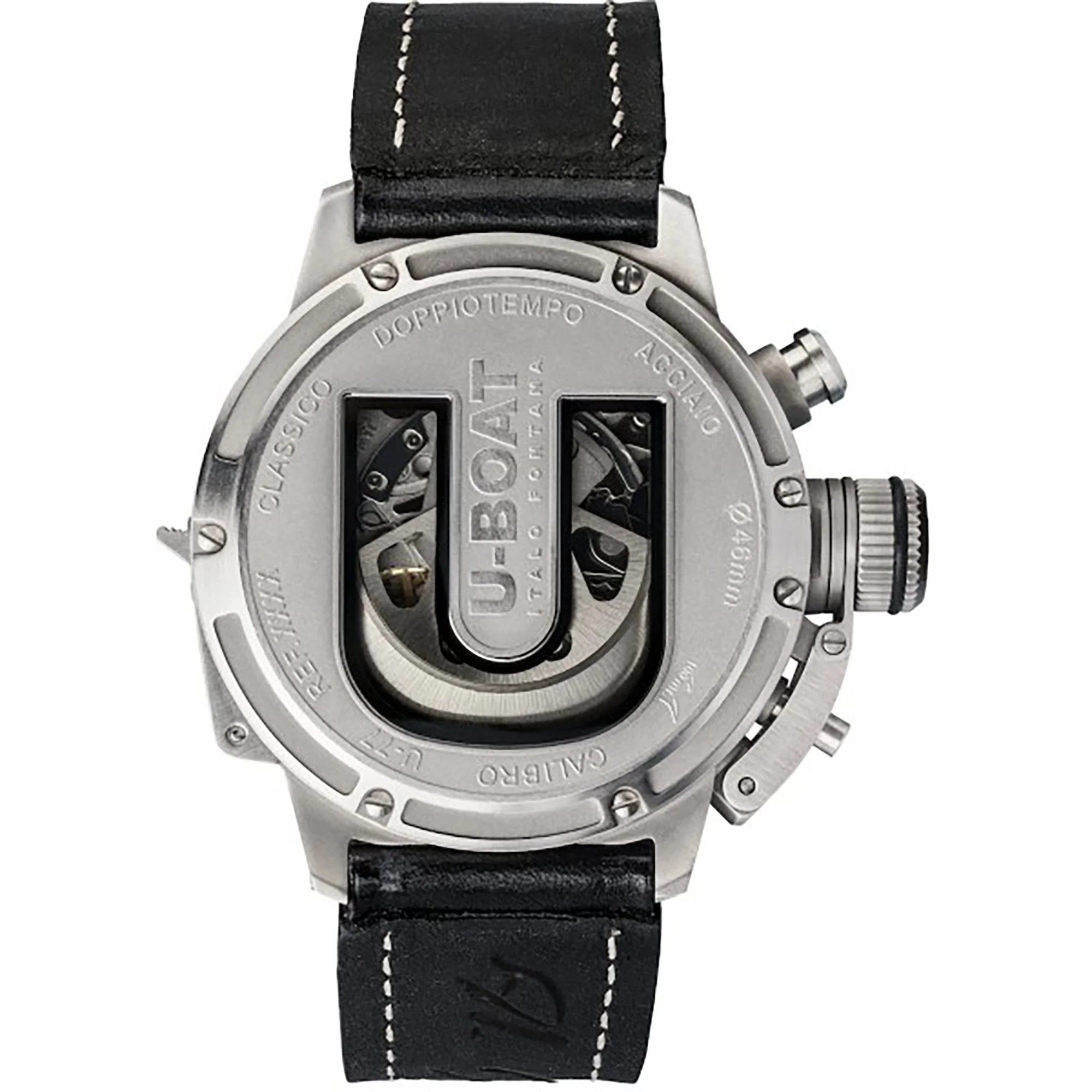 U-Boat Men's Black Doppiotempo Chronograph Watch - Image 2