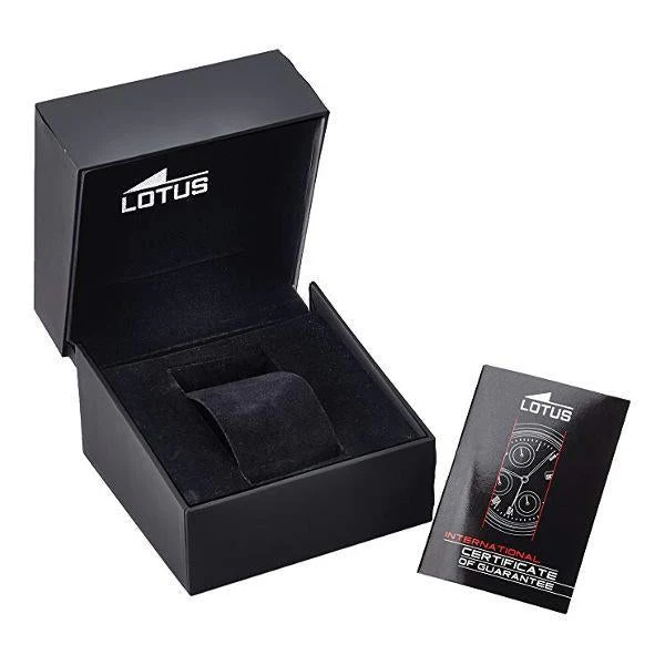 Lotus Men's Black Smartime Watch - Image 2