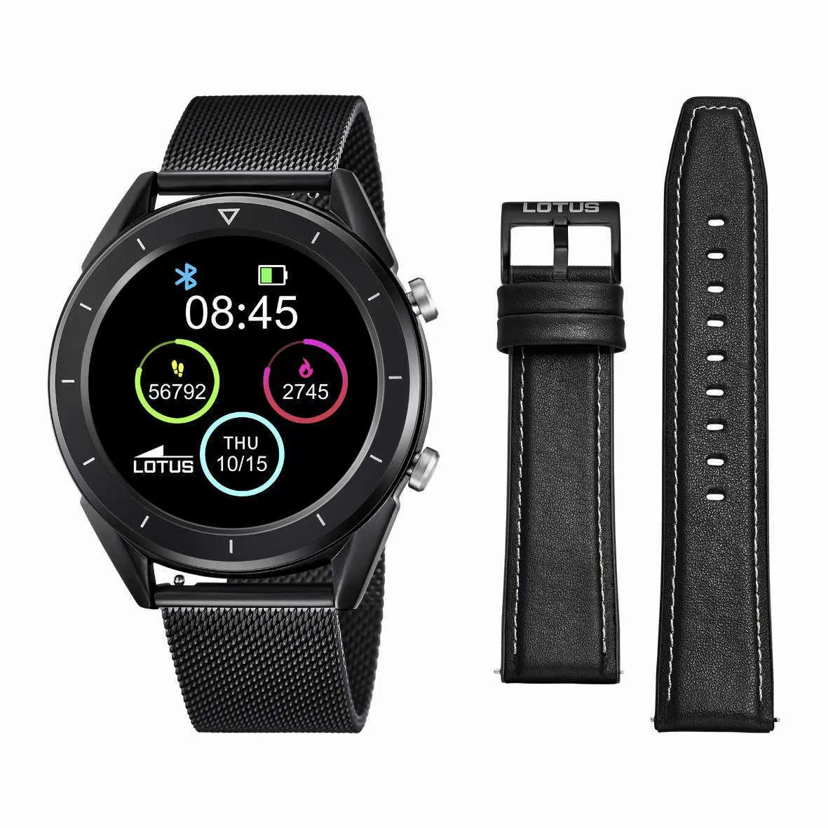 Lotus Men's Black Smartime Watch - Image 3