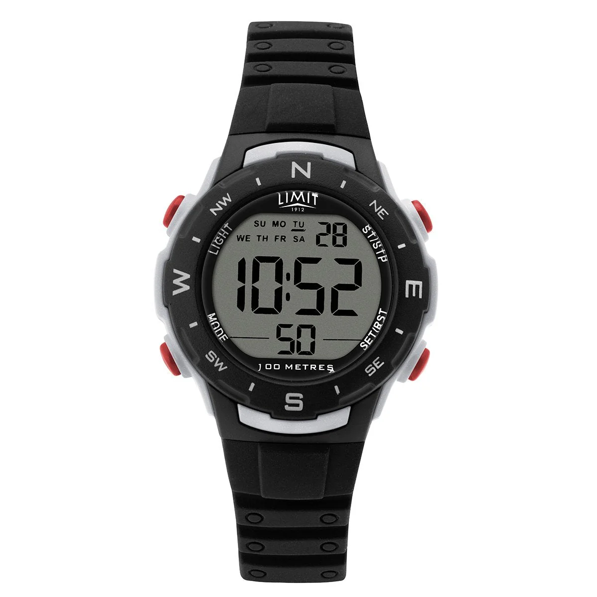 Limit Men's Black Sport Digital Watch