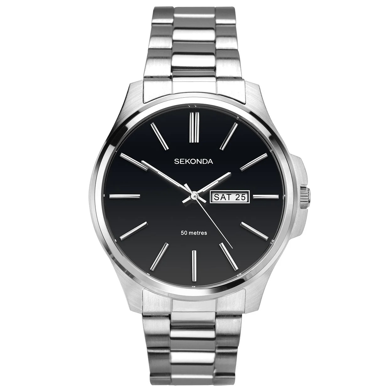 Sekonda 3381 Men's Black Chronograph Watch