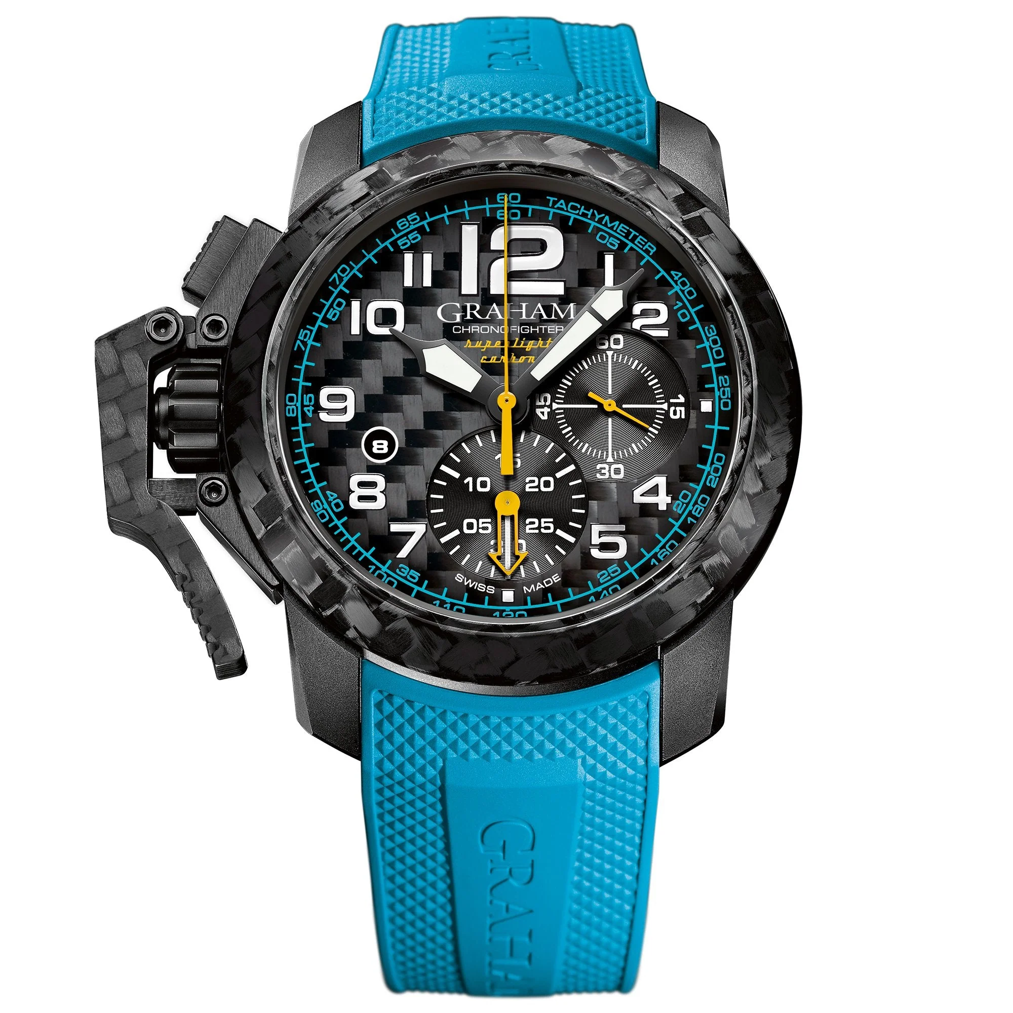 Graham Blue Chronofighter Superlight Watch