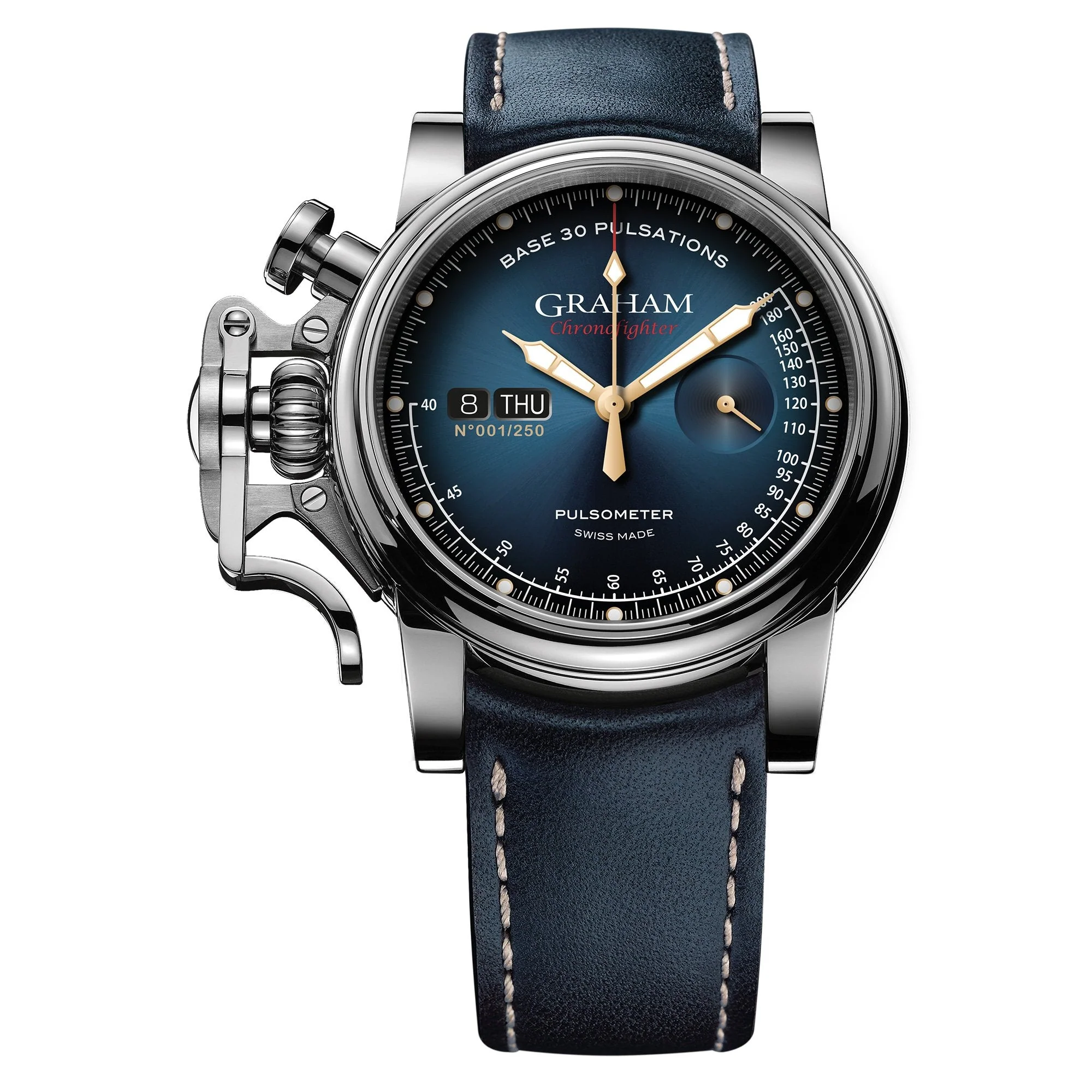 Graham Blue Chronofighter Vintage Ltd Watch