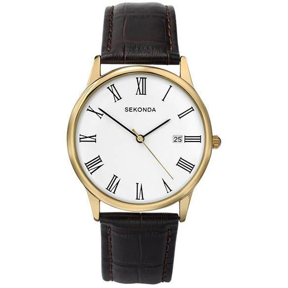 Sekonda 3676 Men's Brown Watch
