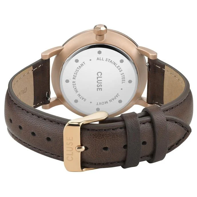 Cluse Brown Aravis Watch - Image 2
