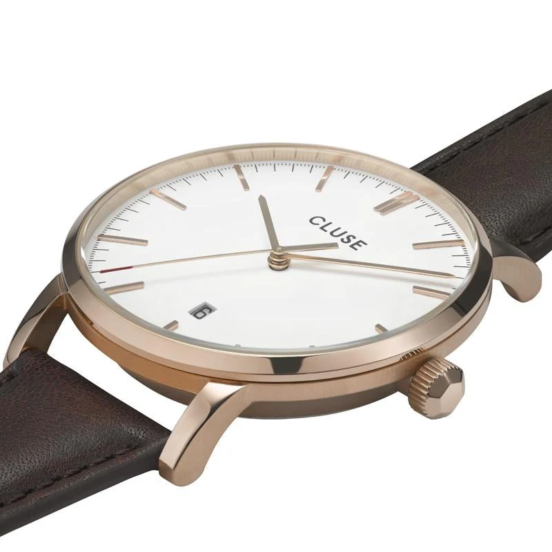 Cluse Brown Aravis Watch - Image 3