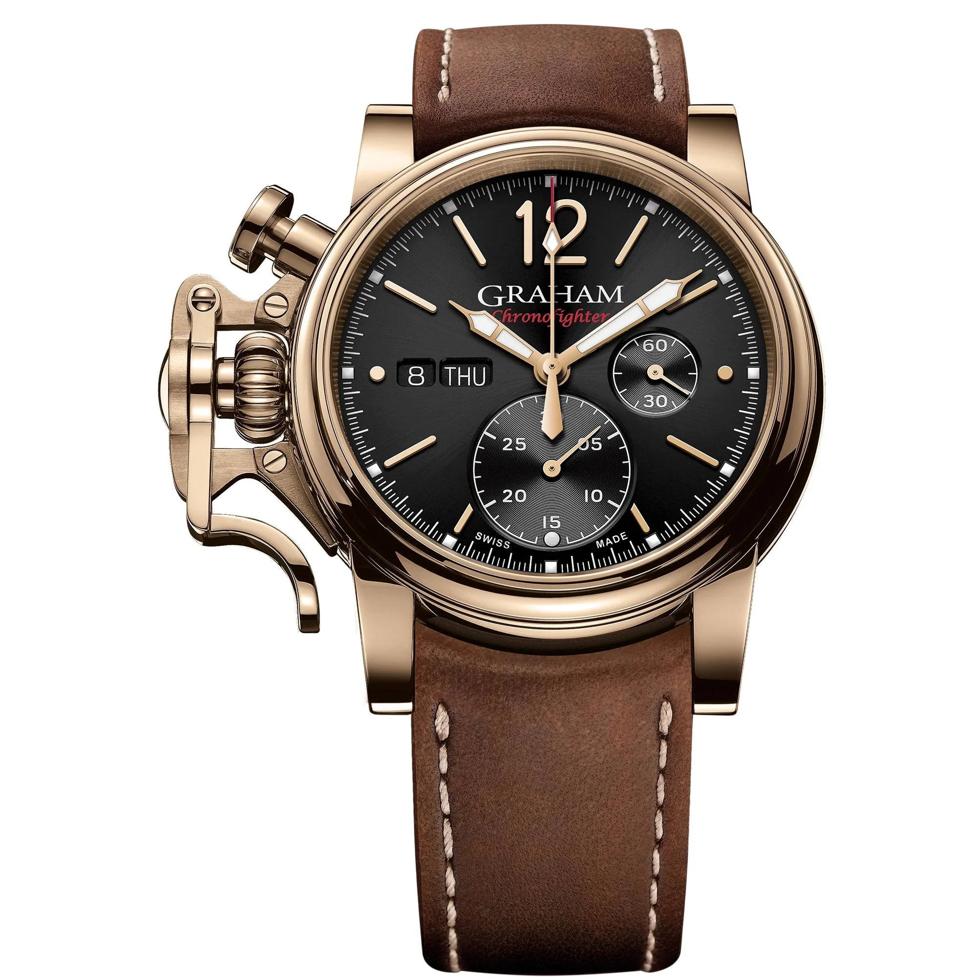 Graham Brown Chronofighter Vintage Watch