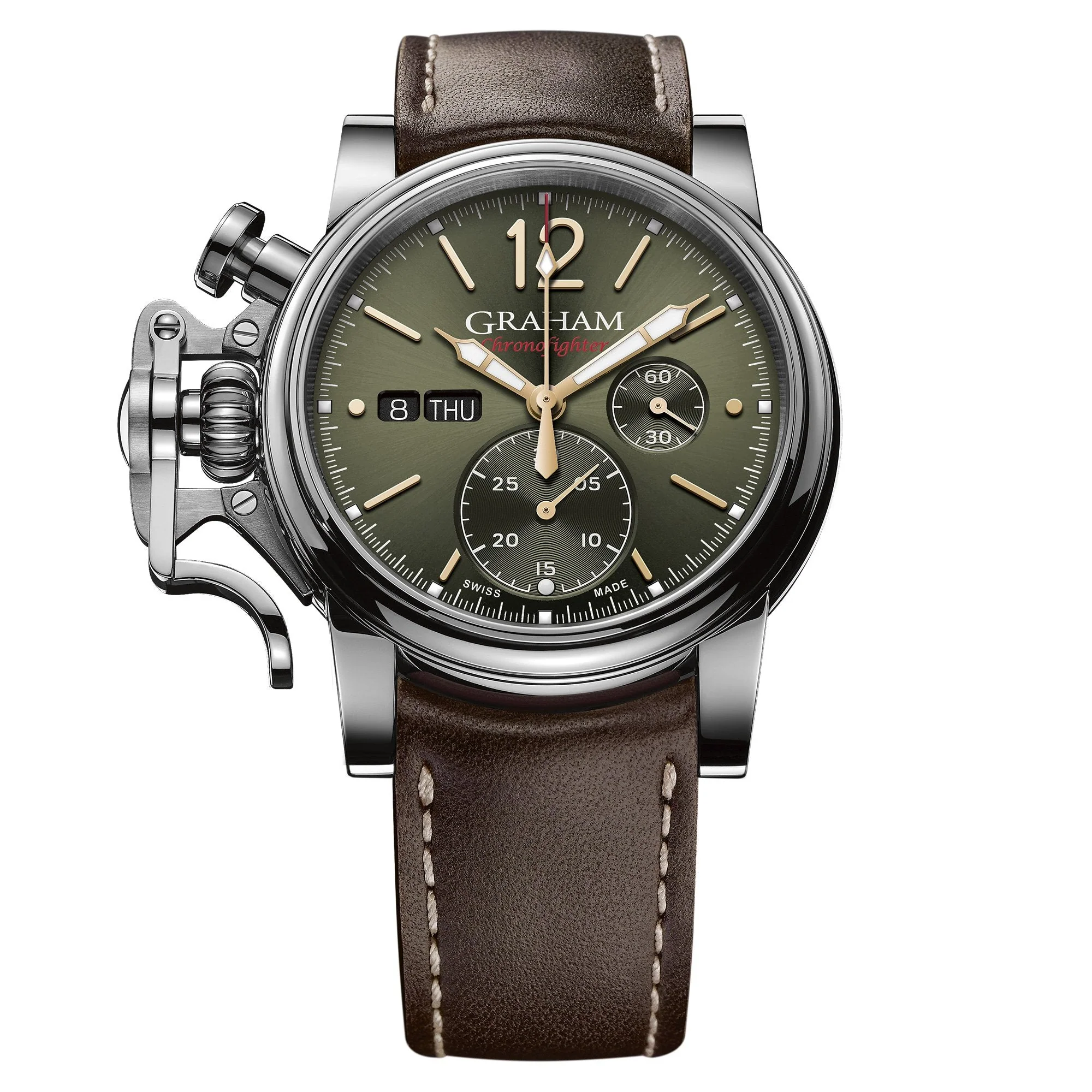 Graham Brown Chronofighter Vintage Watch