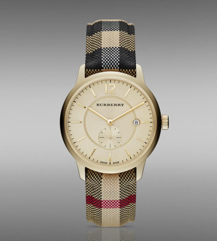 Burberry Men's Classic Horseferry Check 40mm Watch - Image 4