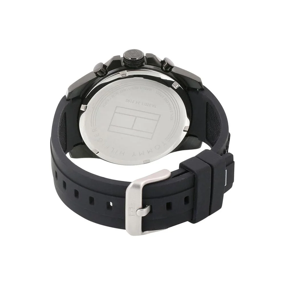 Tommy Hilfiger Men's Cool Sport Black Chronograph Watch - Image 2