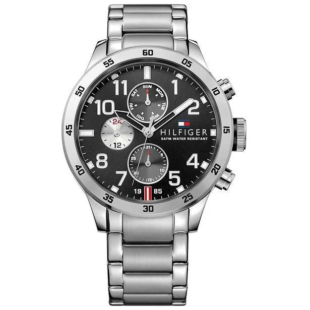 Tommy Hilfiger Men's Cool Sport Silver Chronograph Watch
