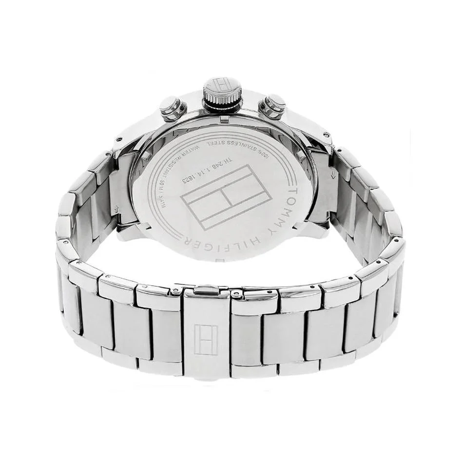 Tommy Hilfiger Men's Cool Sport Silver Chronograph Watch - Image 2