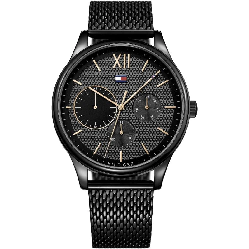 Tommy Hilfiger Men's Damon Black Watch