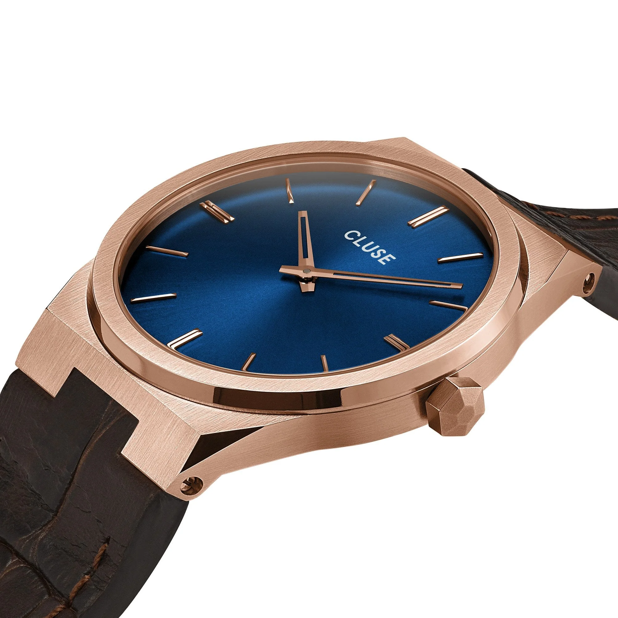 Cluse Dark Brown Vigoureux Men's Watch - Image 3