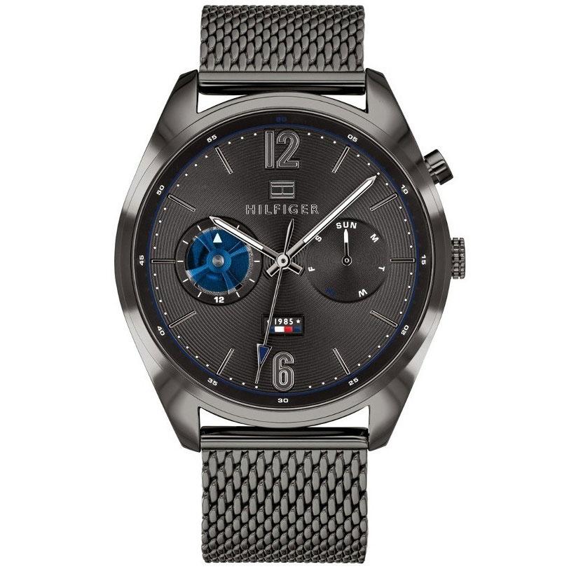 Tommy Hilfiger Men's Deacan Gunmetal Chronograph Watch