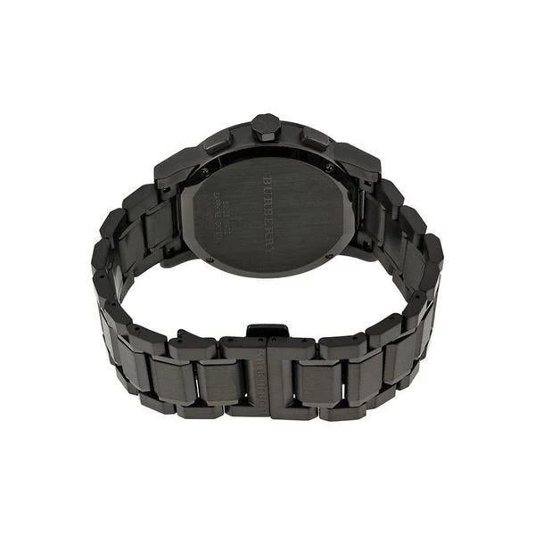 Burberry Men's Gunmetal Gray Chronograph 42mm Watch - Image 2