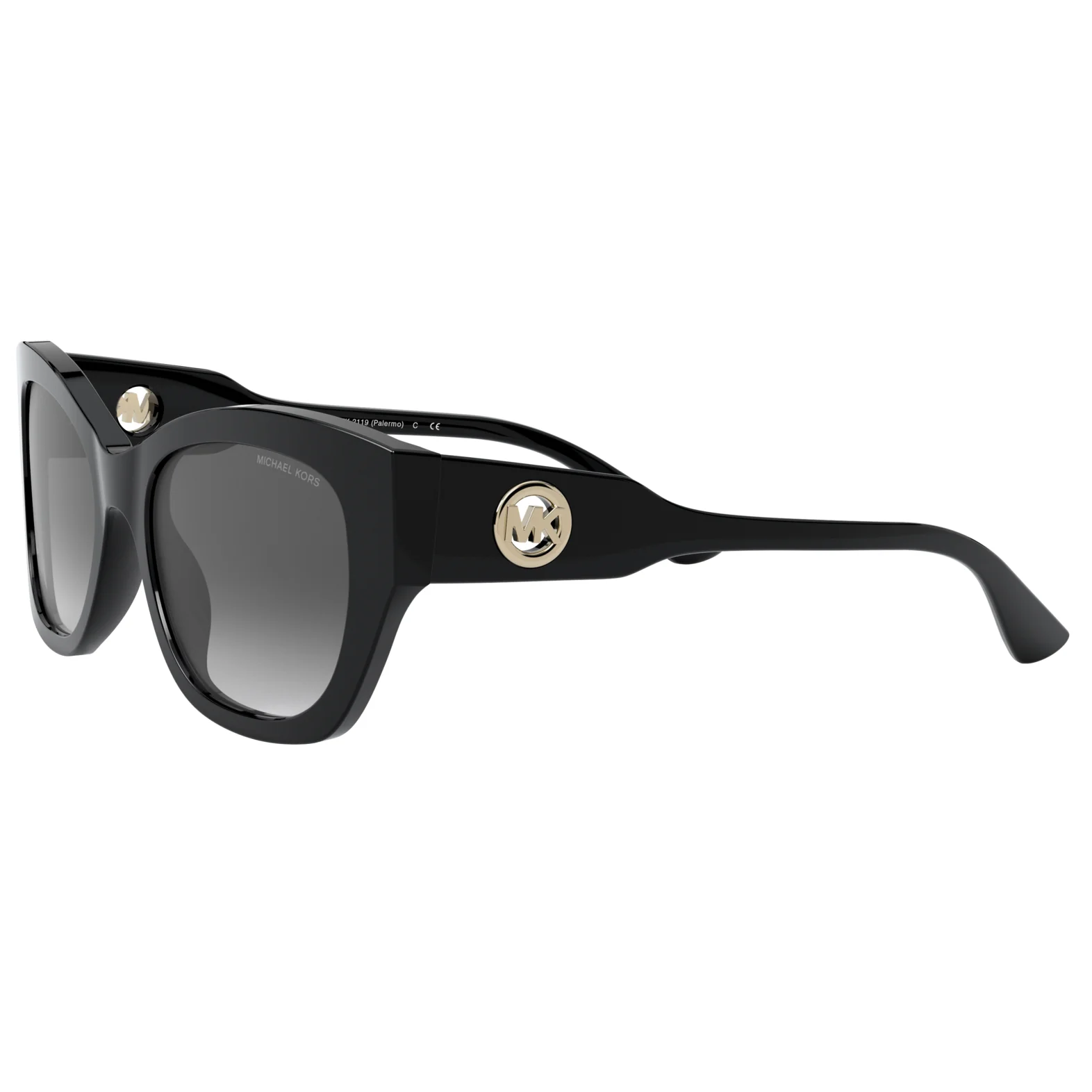 Michael Kors (MK20) Women's Black Palermo Sunglasses - Image 3