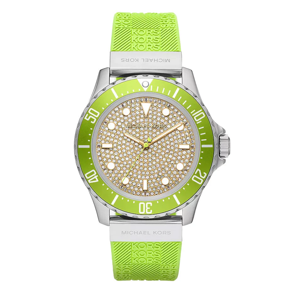 Michael Kors Ladies Watch Everest 43mm Green