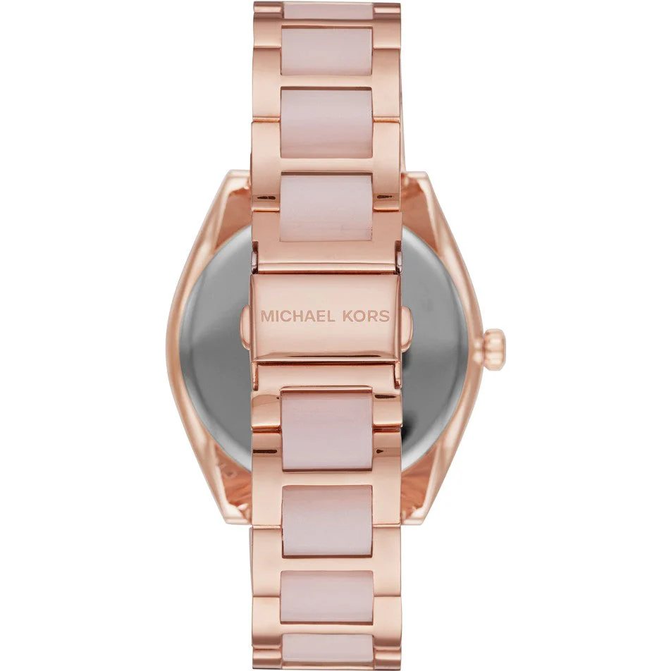 Michael Kors Ladies Watch Janelle 42mm Rose Gold - Image 3