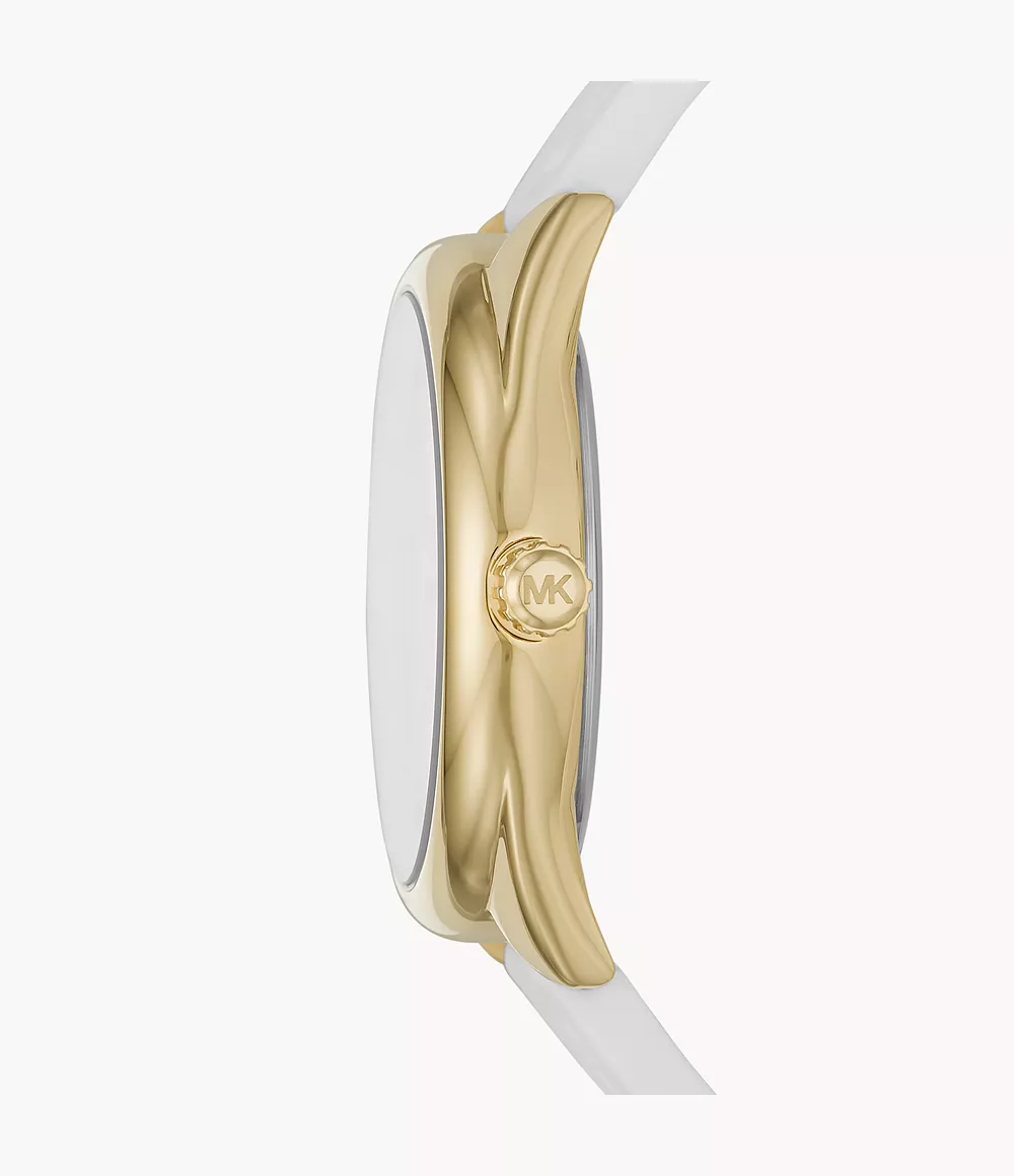 Michael Kors Ladies Watch Janelle 42mm White Gold - Image 2
