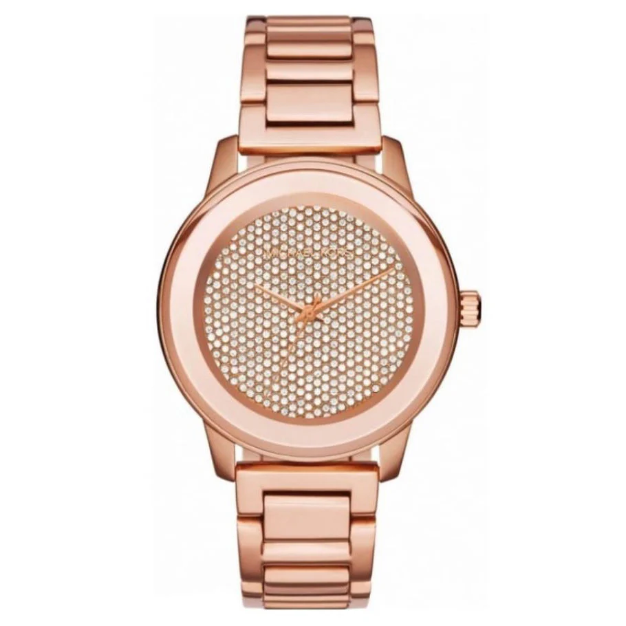 Michael Kors Ladies Kinley Rose Gold Watch