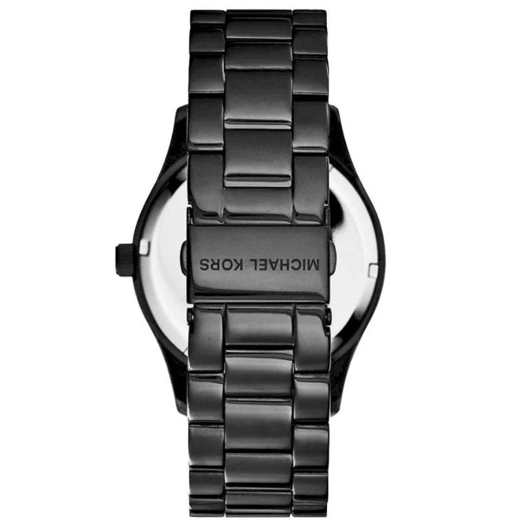 Michael Kors Ladies Layton Black Pave Dial Watch - Image 2