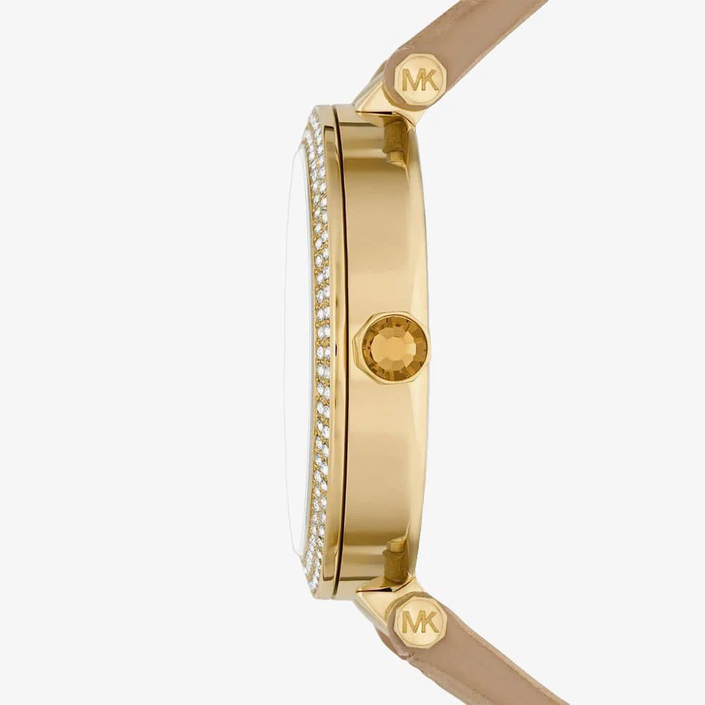 Michael Kors Ladies Watch Parker 39mm Gold Brown - Image 4